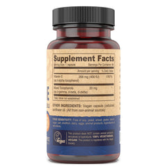 DEVA vegan soy-free label indicating allergen-friendly formulation