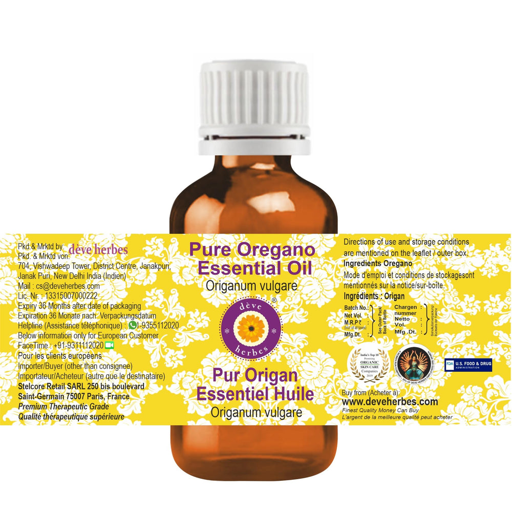 de8ve herbes amber glass bottle preserves oregano oil potency