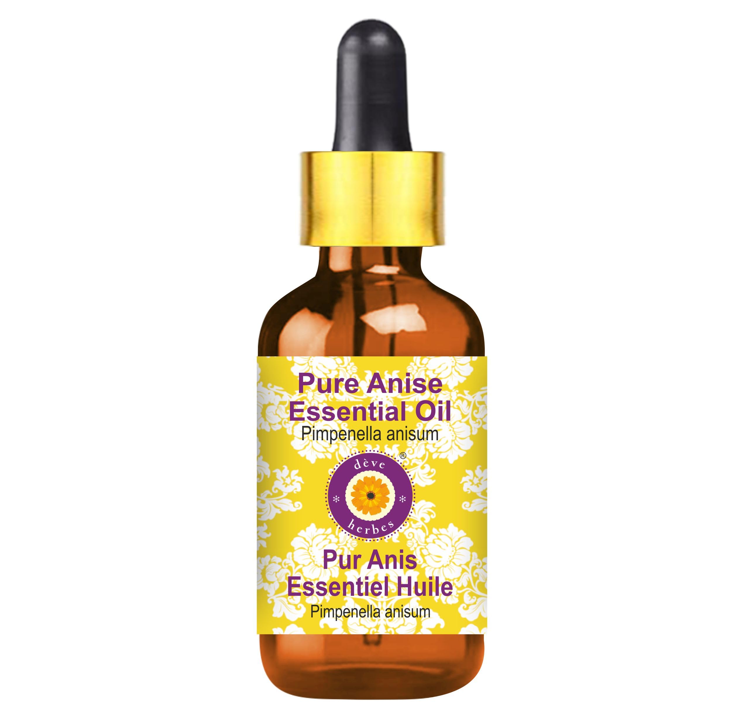 dève herbes Anise oil bottle with dropper for precise daily use