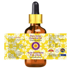 dève herbes Anise oil steam distilled purity in bottle