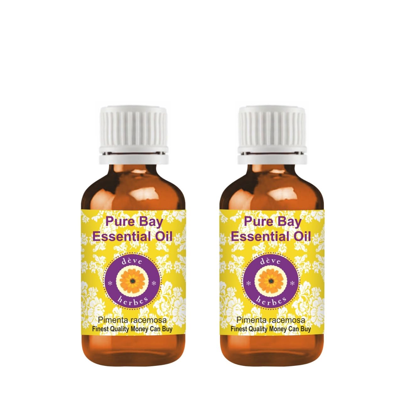 Deve Herbes Bay Essential Oil bottle pour for room aroma