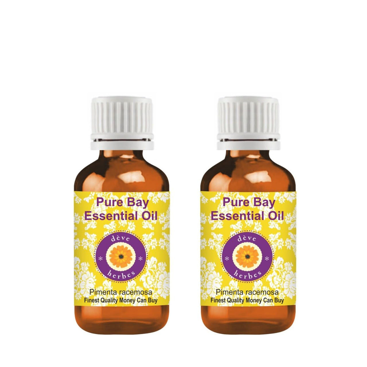 Deve Herbes Bay Essential Oil bottle pour for room aroma