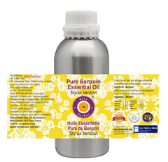 Droplets of benzoin oil reveal a rich, resinous aroma.