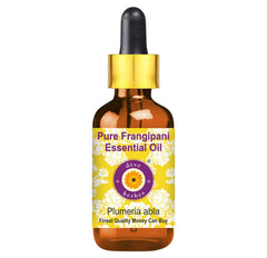 dève herbes Frangipani essential oil bottle with dropper for precise dosing and fragrance.