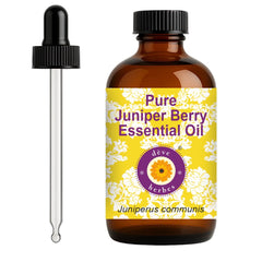 Dève Herbes Juniper Berry Oil bottle with dropper for precise, mess-free use.