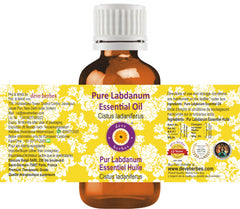 dève herbes Labdanum amber glass bottle preserves potency