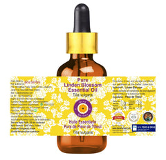 deve herbes Linden essential oil steam distilled purity in small batches.