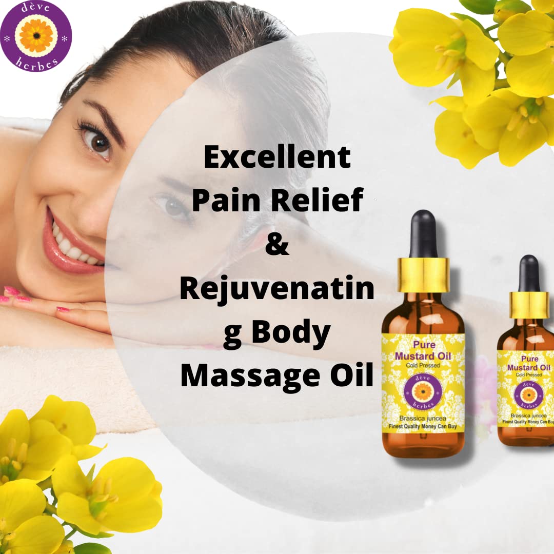 Deve Herbes fragrance-free mustard oil as blending base.