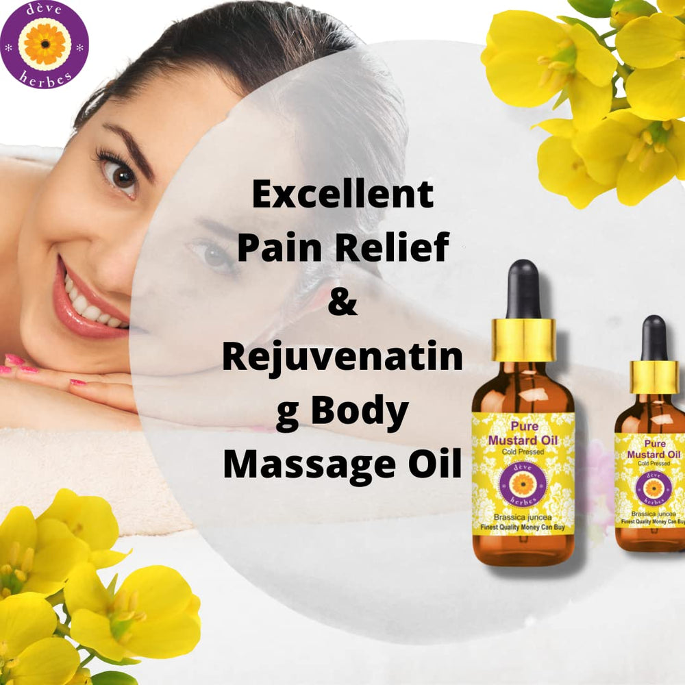 Deve Herbes fragrance-free mustard oil as blending base.