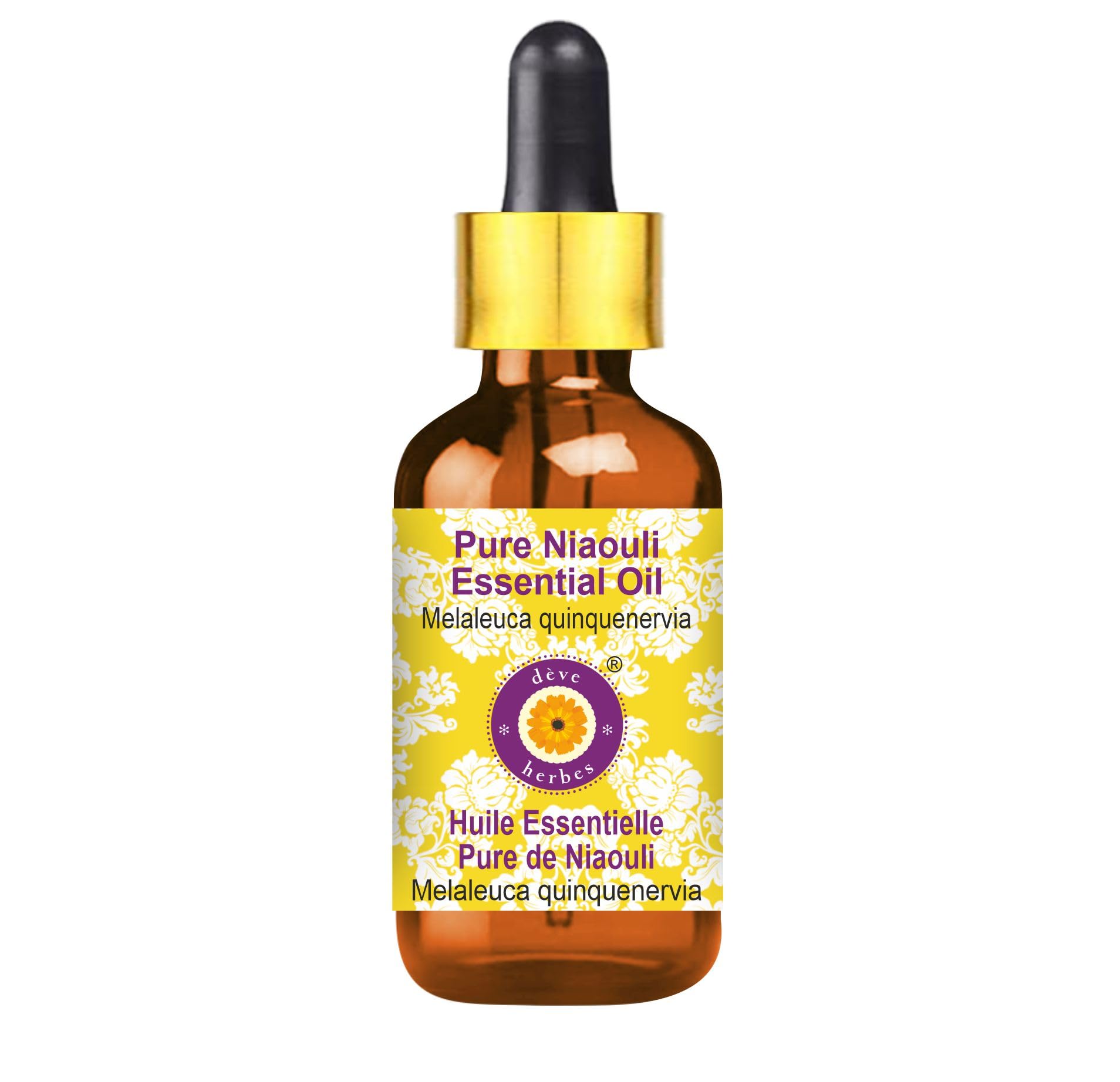 deve herbes niaouli oil bottle for easy skincare rituals