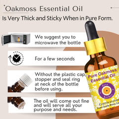 amber glass bottle closeup of dève herbes Oakmoss Essential Oil