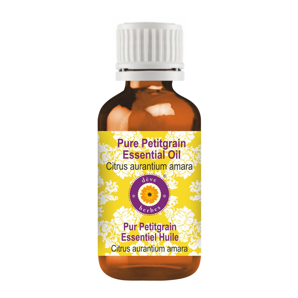 Deve Herbes Petitgrain oil bottle 10ml for easy daily use