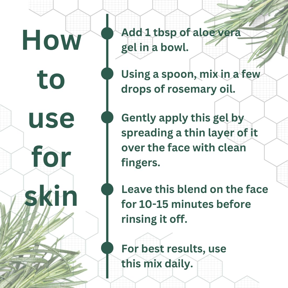 Deve Herbes Rosemary Essential Oil bottle with dropper for precise dilution in routines.