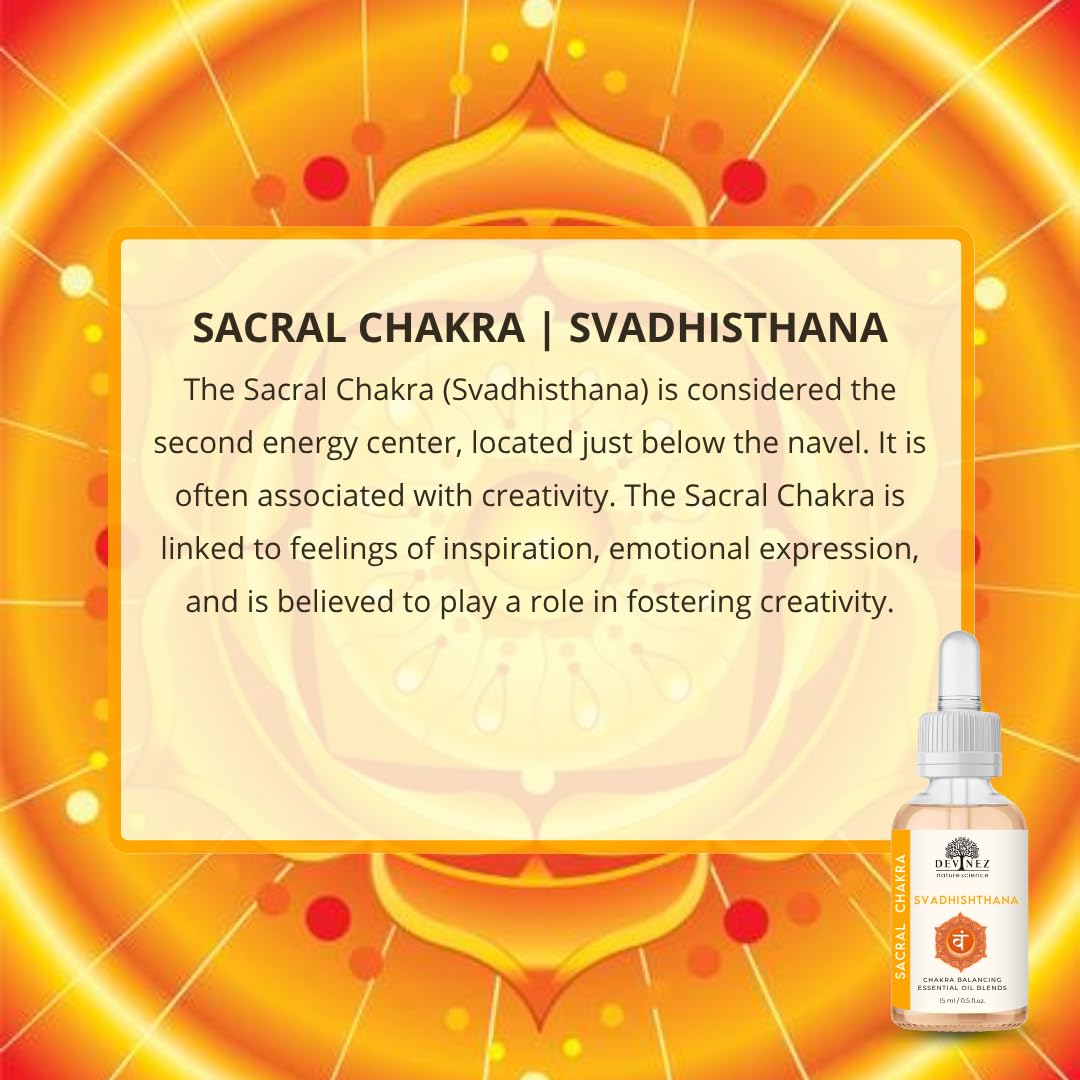 Devinez Sacral Chakra Oil with red Carnelian gemstone for grounding during practice