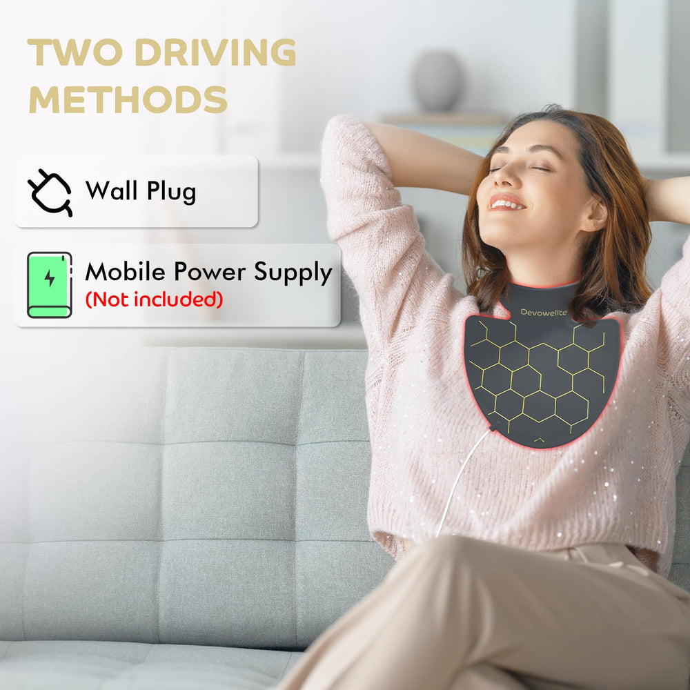 Devowellte built-in timing controls simplify 10/15/20 minute sessions.