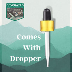 DEVPRAYAG corn oil in amber glass bottle preserves potency and freshness