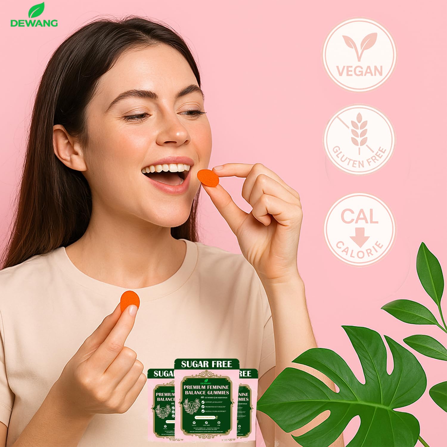 DEWANG travel pack image shows on-the-go daily dosing