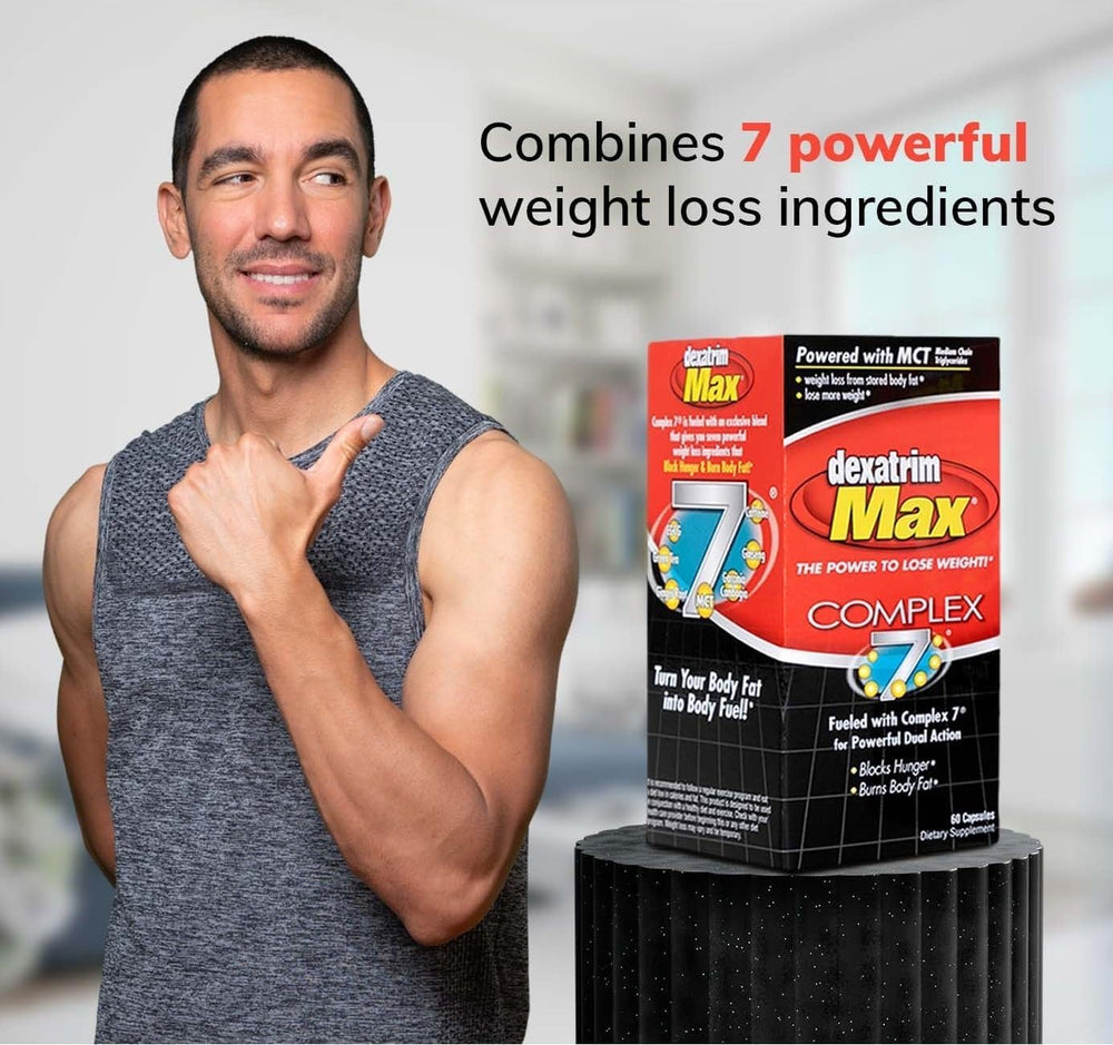 Dexatrim Max Complex 7 on-table display suitable for daily regimen