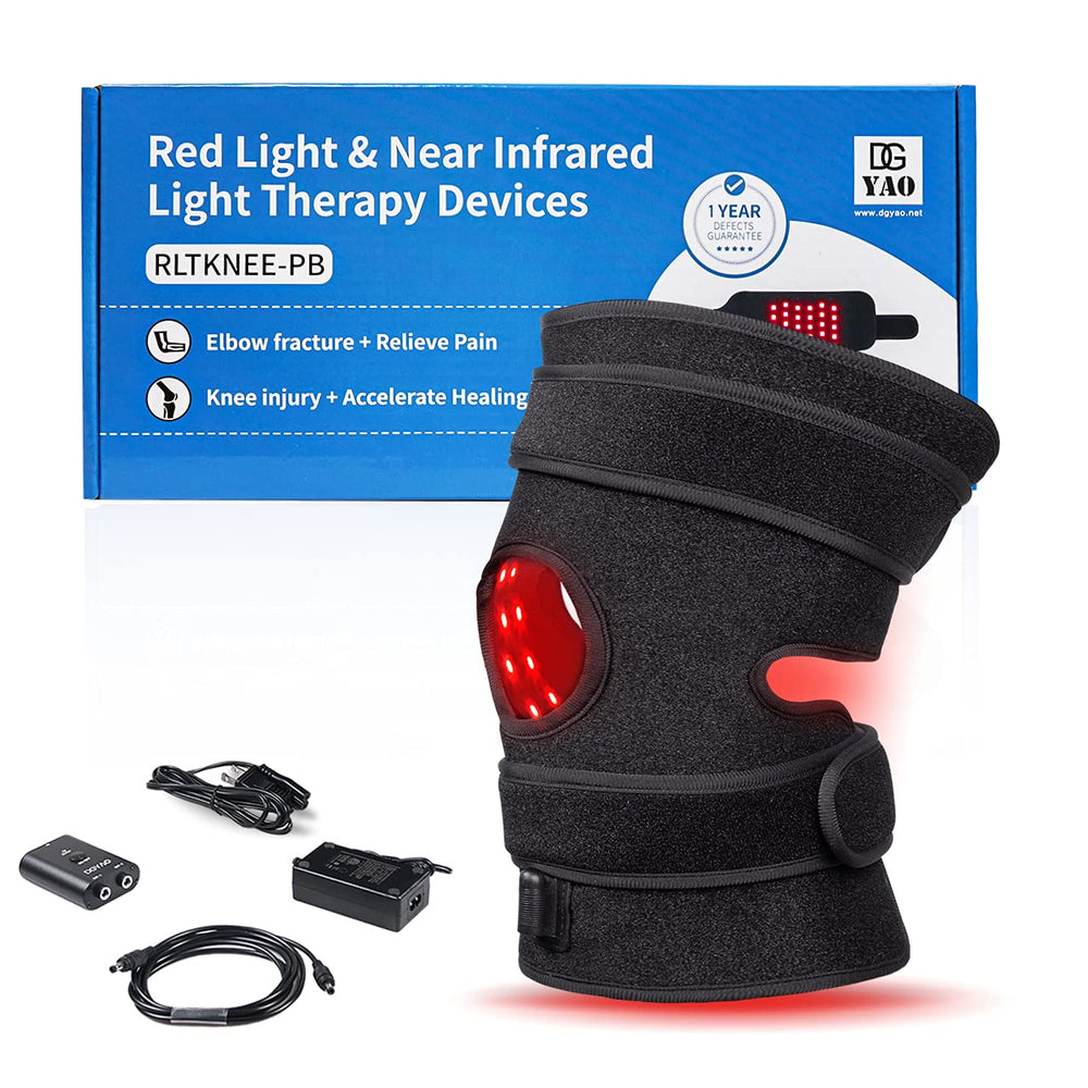 DGXINJUN 2in1-led therapy pad highlighting dual red and infrared lights for full coverage.