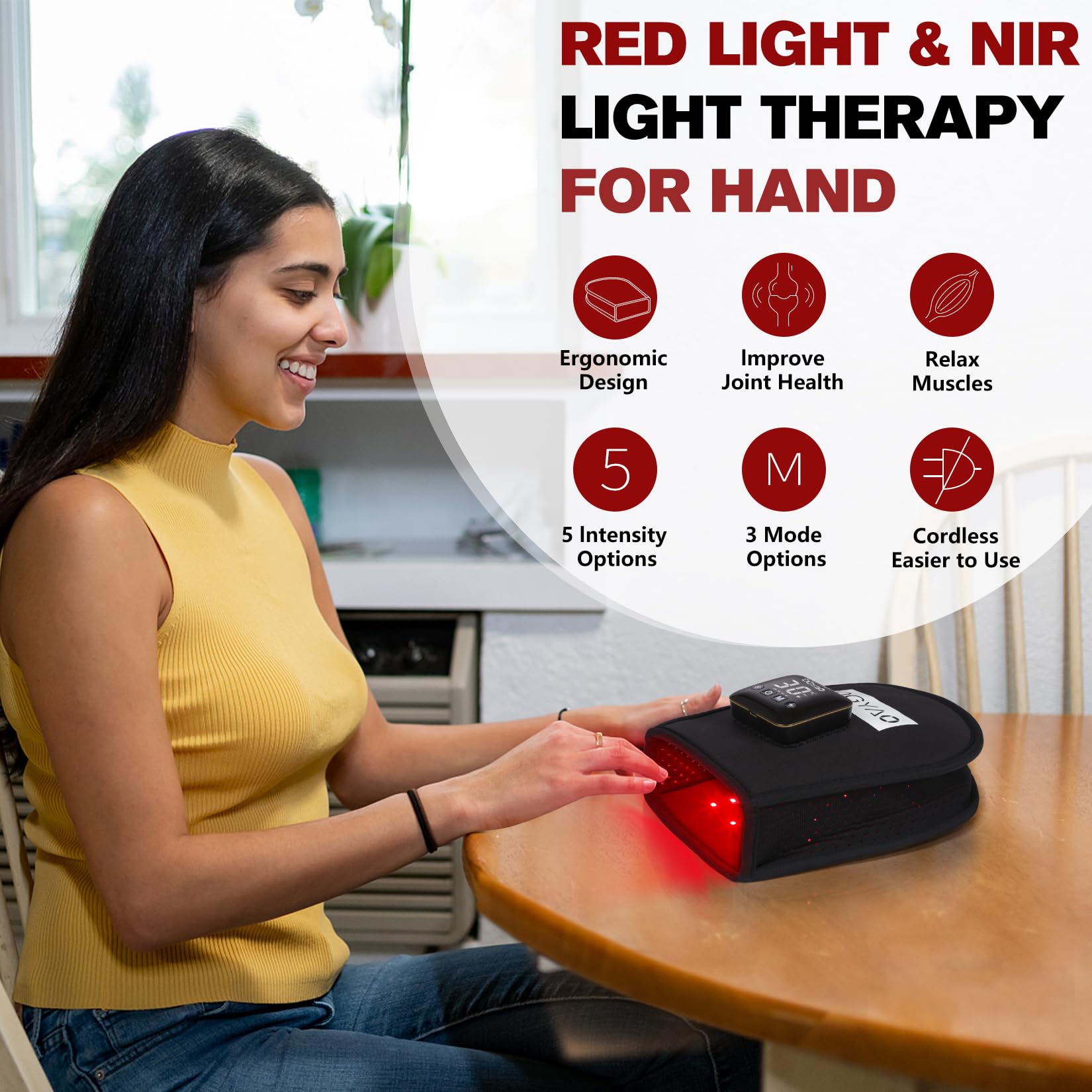 DGXINJUN pulse mode toggle for adjustable therapy patterns