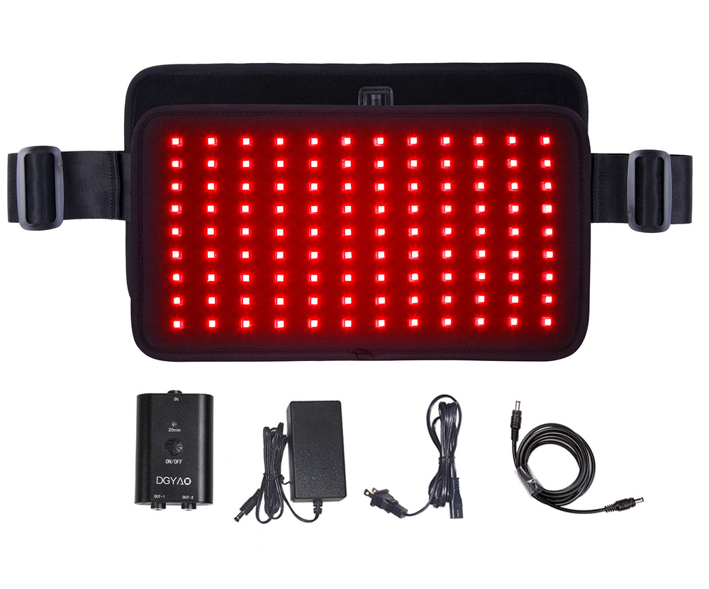 DGXINJUN red near infrared light wrap around back targets relief.