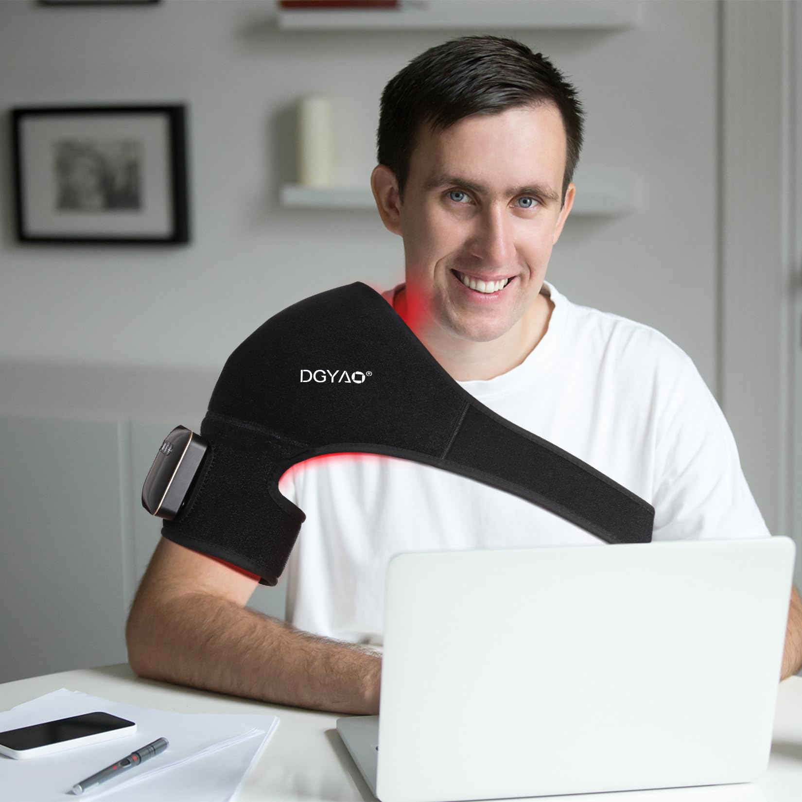 DGXINJUN shoulder wrap ergonomic fit targeting shoulder contours