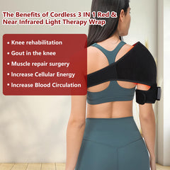 DGXINJUN shoulder wrap pulse mode for adjustable therapy frequency