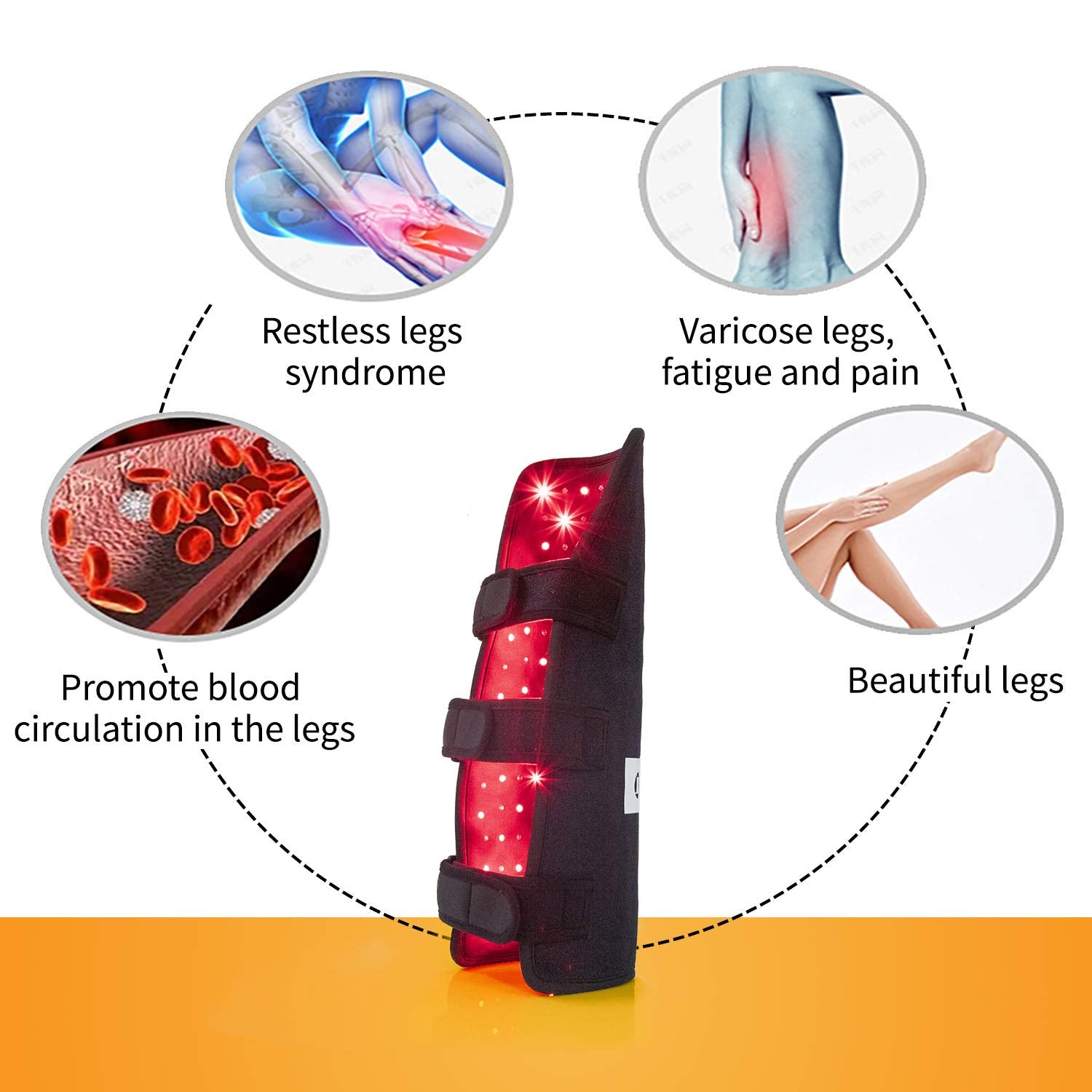 DGXINJUN soft pad and Velcro straps enable hands-free use