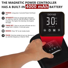 DGYAO D MAX red 660nm light on wrist area for relief