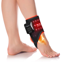 DGYAO red light wrap on ankle for targeted therapy and comfort.