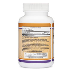 DHM Depot label detail shows USA manufacturing and third-party testing