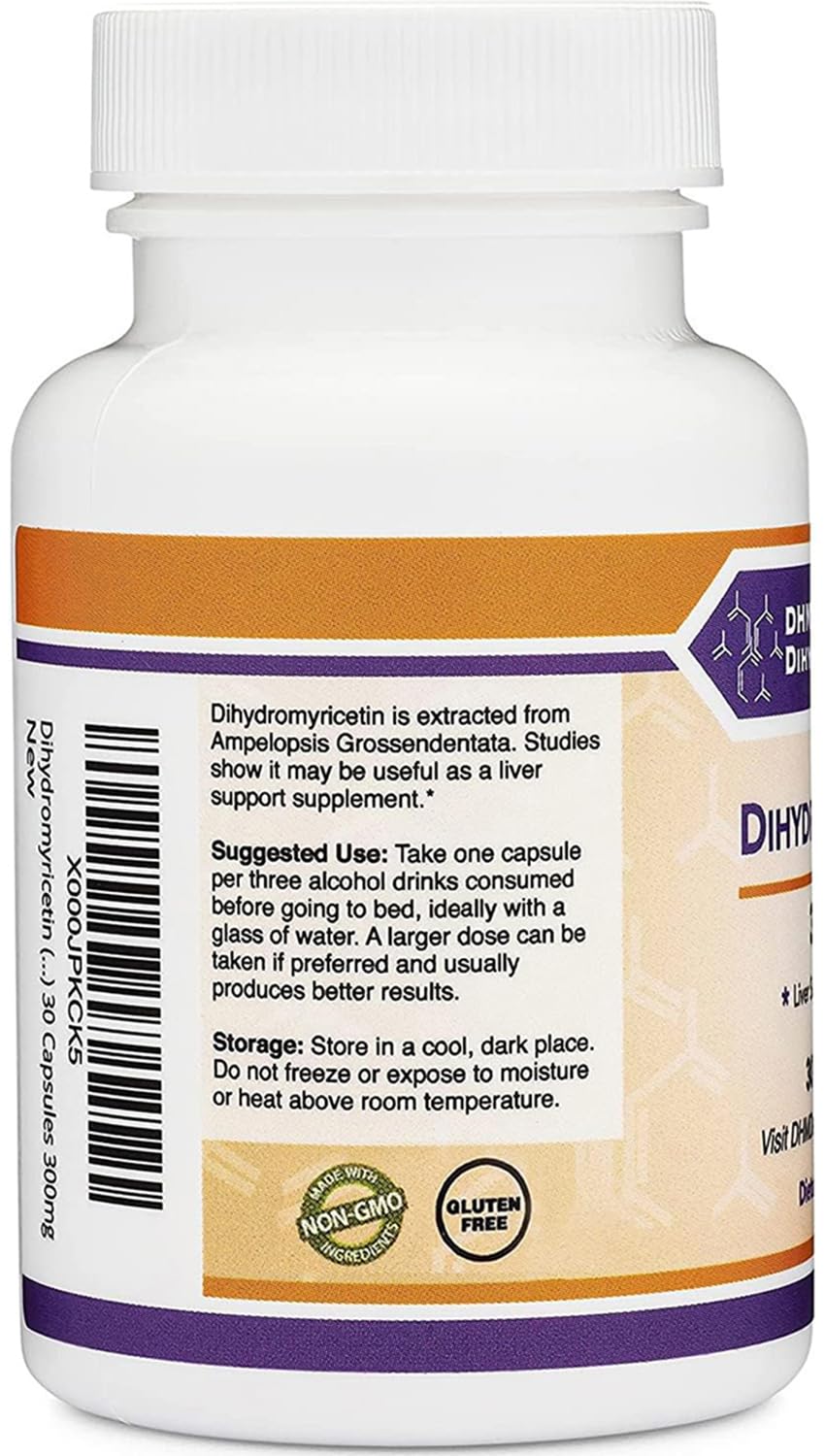 DHM Depot Dihydromyricetin packaging exterior emphasizes Made in USA craftsmanship.