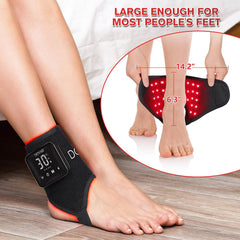 Dialudon ankle wrap with secure Velcro fit and soft material