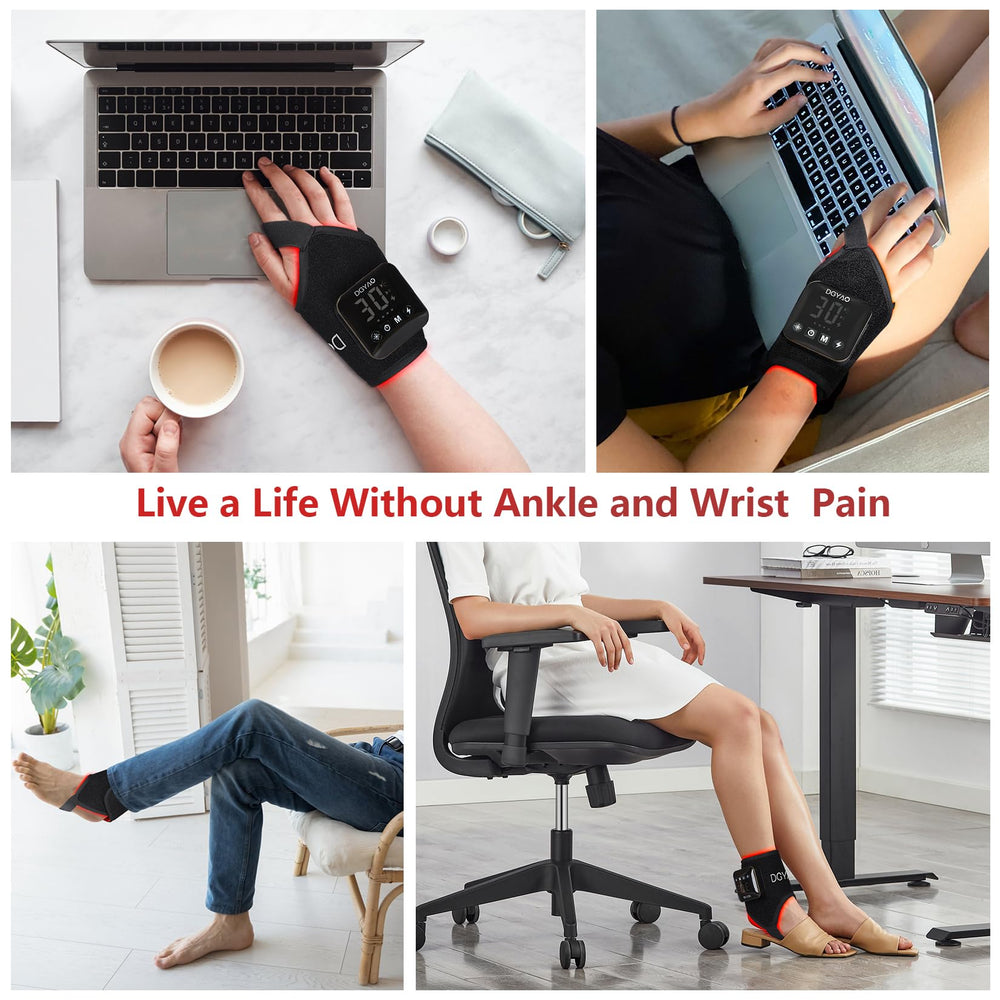 Dialudon portable, rechargeable red light therapy on the go