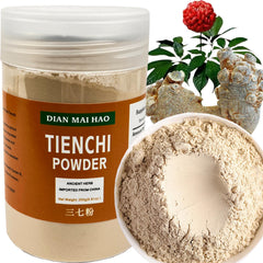 DIAN MAI HAO Tienchi powder jar view for daily ritual use