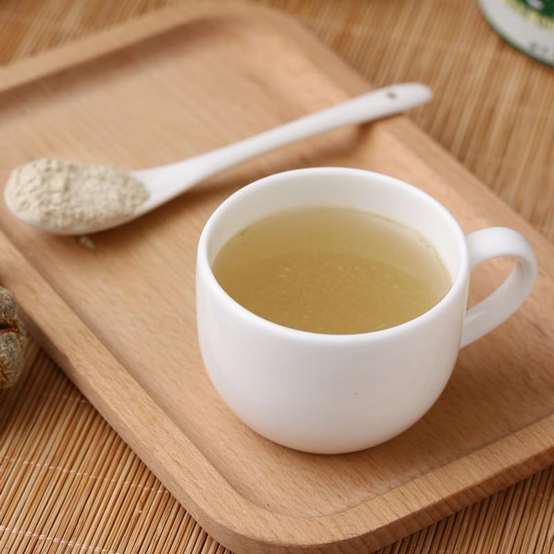 DIAN MAI HAO Tienchi powder with tea cup for a calming moment