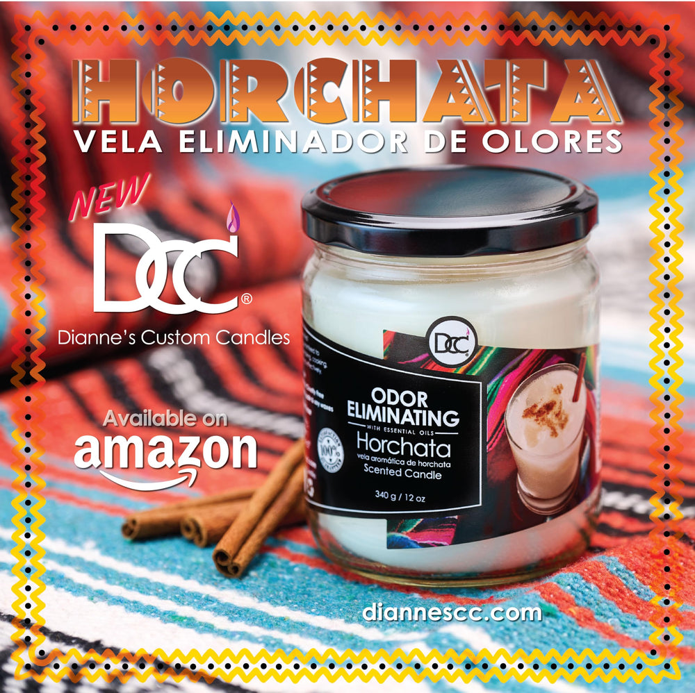 Dianne's Horchata fragrance closeup showcases inviting aroma ideal for living spaces.