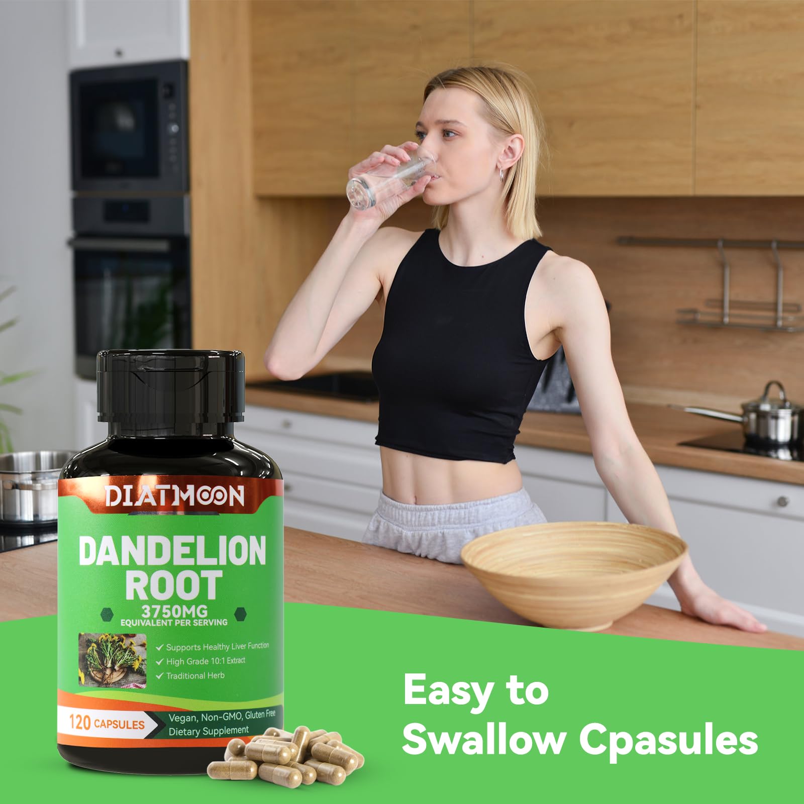 DIATMOON herbal supplement with natural ingredients.
