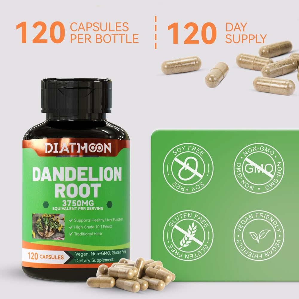 DIATMOON product label detail focusing on non-GMO and allergen-free.