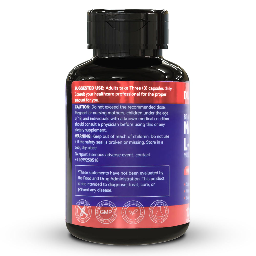 DIATMOON capsules daily dose with three capsules for a practical daily routine.