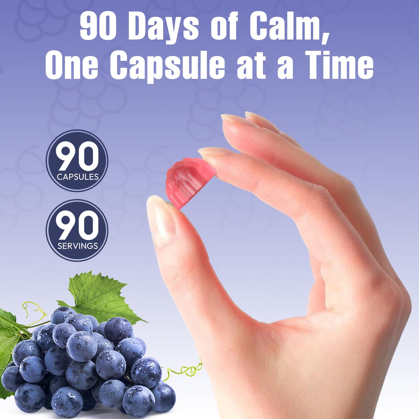 DIAYAC grape-flavored magnesium gummies for tasty supplementation