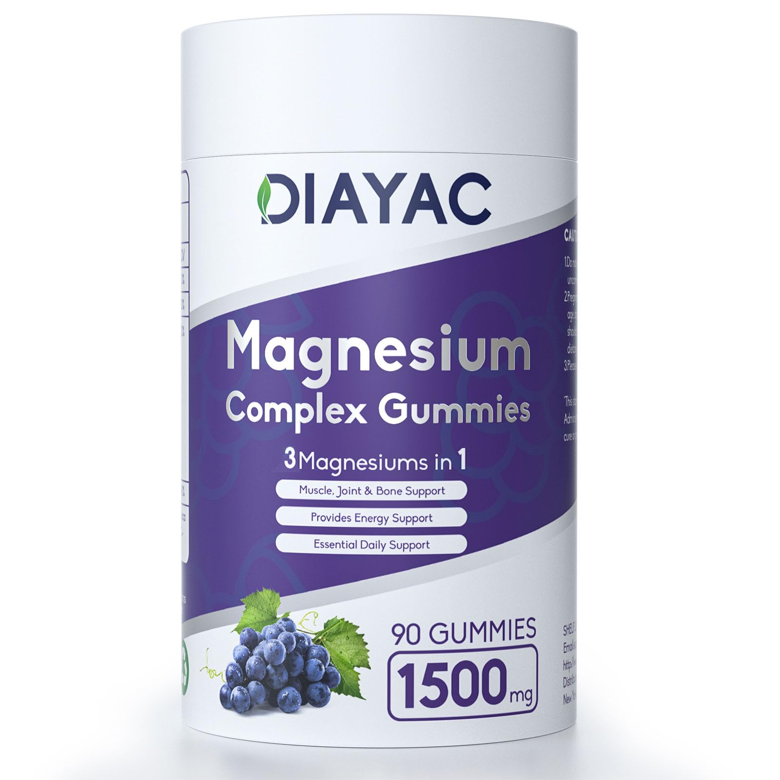 DIAYAC magnesium gummies for a convenient daily routine