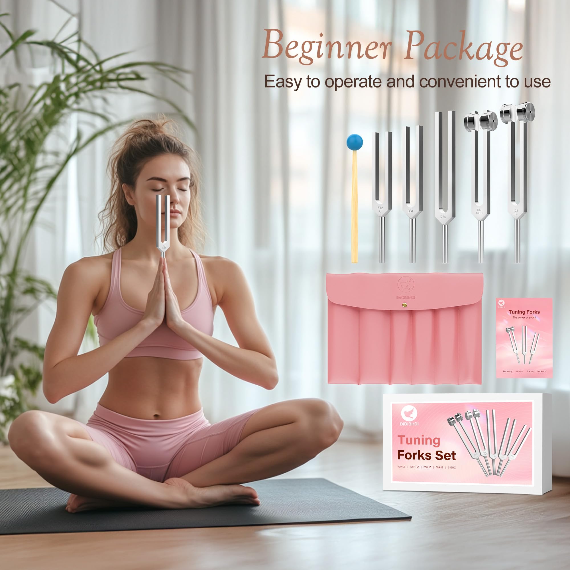 DiDiBirDi tuning fork 256Hz provides soothing tones for yoga