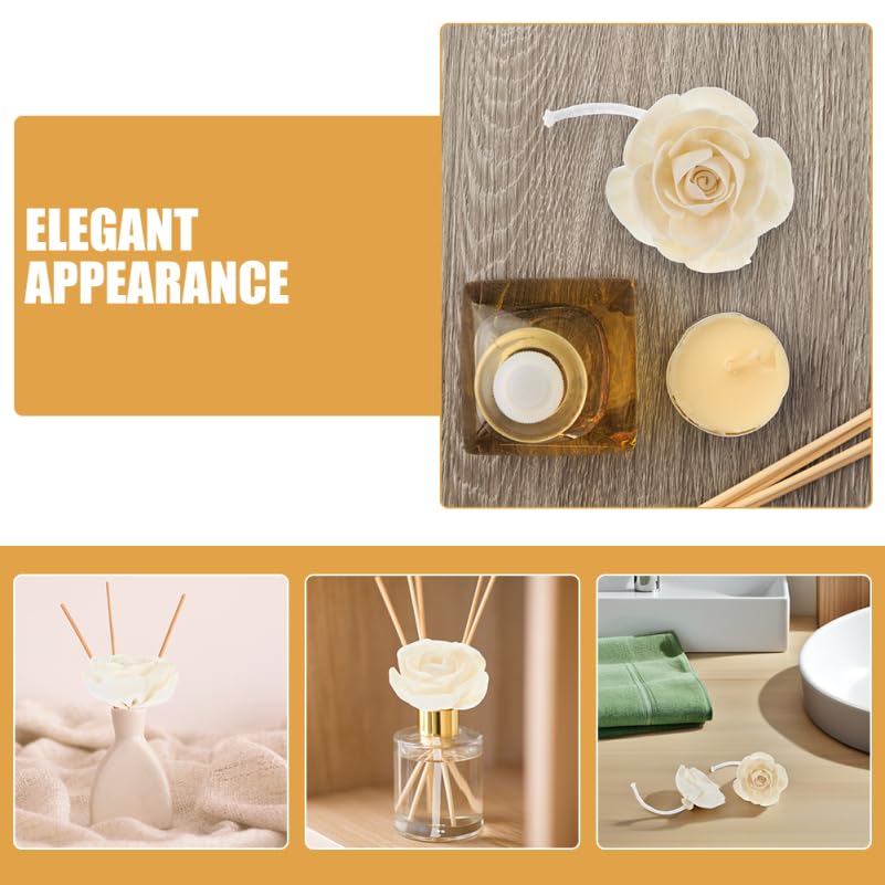 Didiseaon beige diffuser flowers complement bedrooms and living rooms.