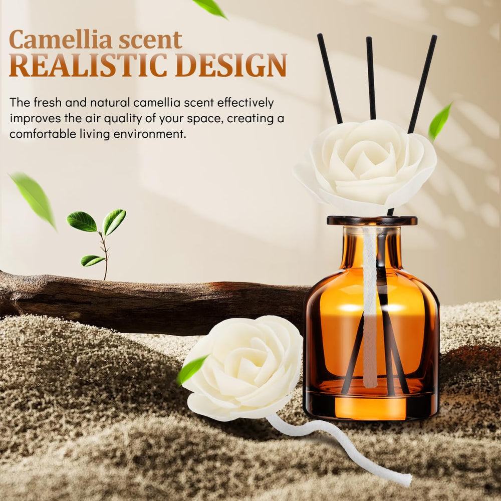 Didiseaon diffuser sticks blend with beige tones for calm spaces.
