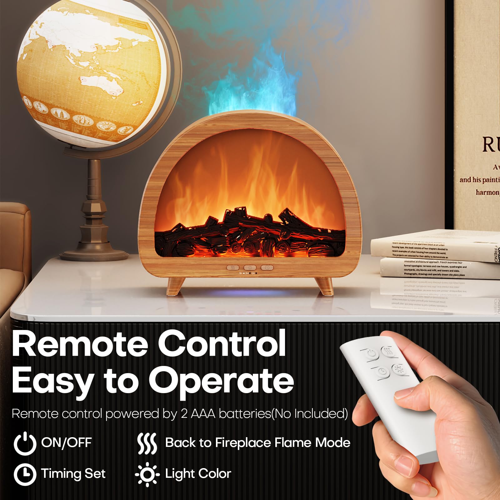 Diffuserlove auto shut-off feature provides safety and peace of mind.