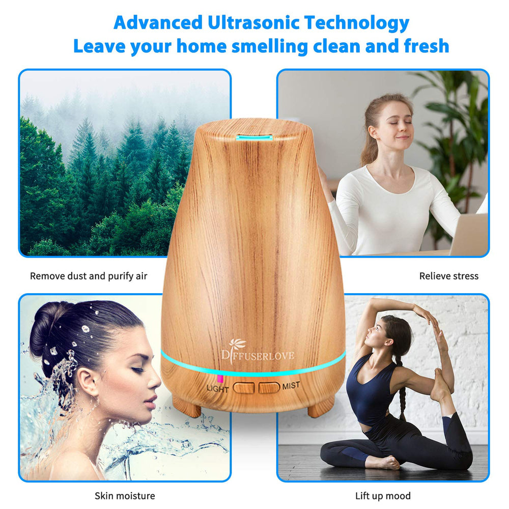 Diffuserlove auto shut-off keeps the diffuser safe when water runs low.