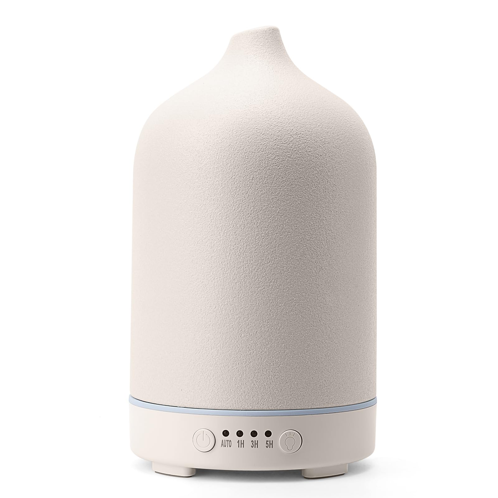 Diffuserlove ceramic diffuser with elegant cover enhances room decor and aroma.