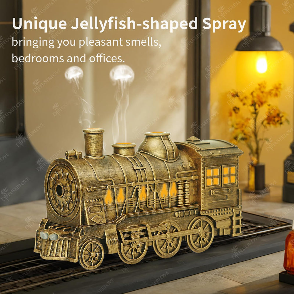 Diffuserlove cool mist diffuser provides quiet operation for focused workspaces.