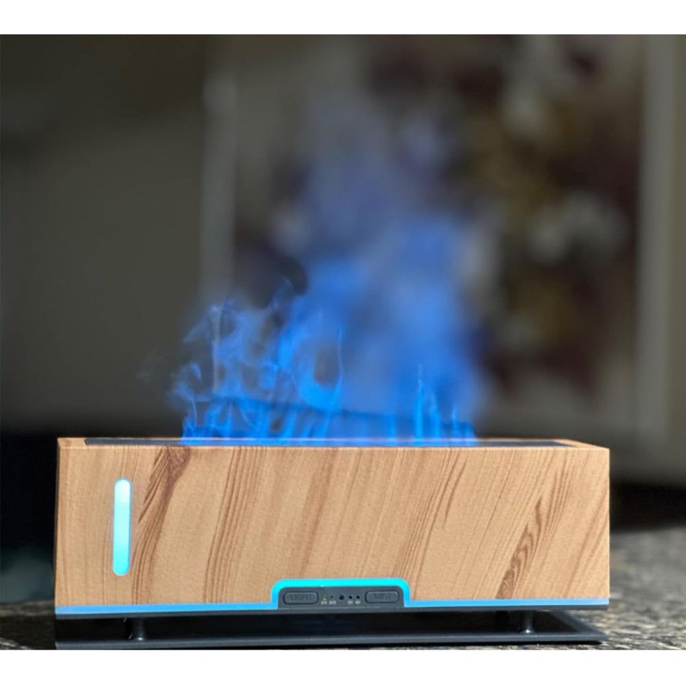 Diffuserlove Flame Diffuser runs quietly for focus or relaxation.